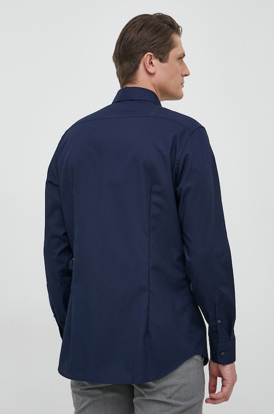 Seidensticker koszula bawełniana Shaped granatowy 01.293690