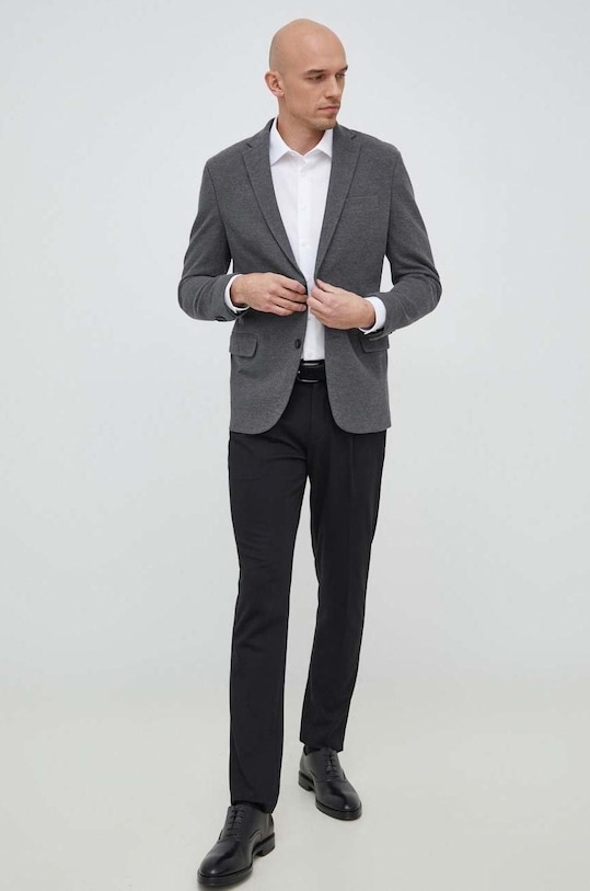 Seidensticker koszula bawełniana X-Slim 01.474980 biały AA00