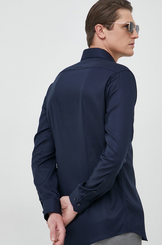 Seidensticker koszula bawełniana X-Slim granatowy 01.493650