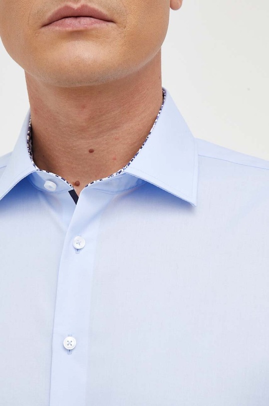 Seidensticker koszula bawełniana 01.653480 niebieski