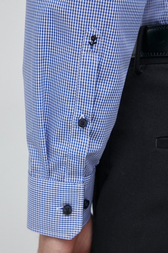 Seidensticker koszula bawełniana 01.653740 granatowy