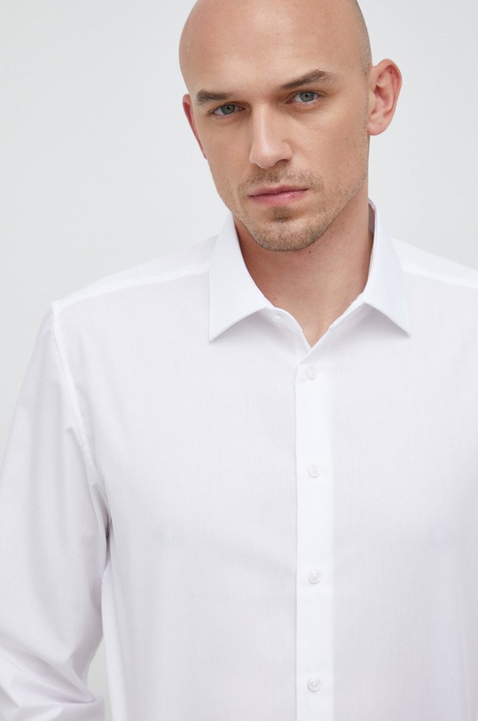 Seidensticker koszula bawełniana biały 01.675198