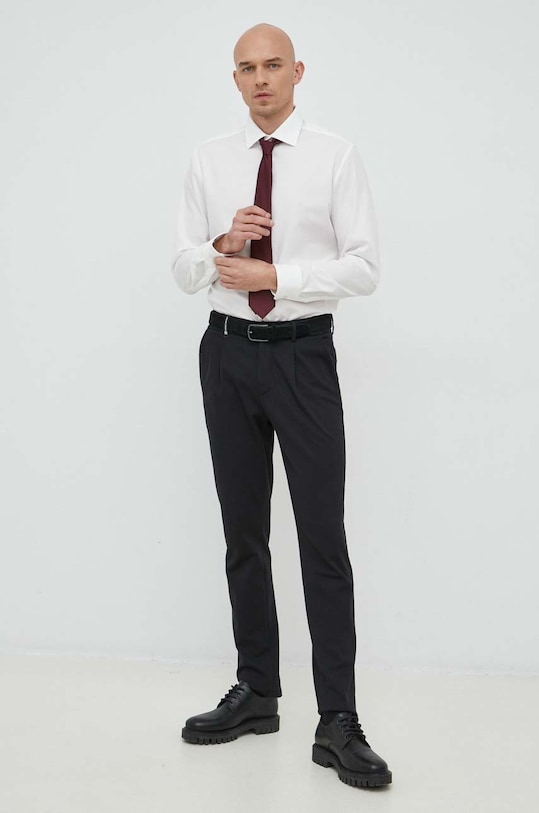 Seidensticker koszula bawełniana 01.675198 beżowy AA00