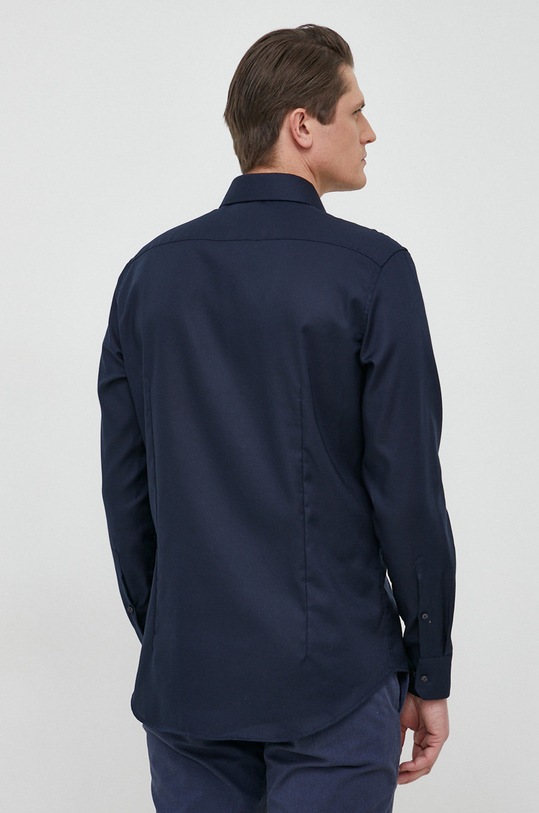 Odjeća Pamučna košulja Seidensticker 01.693650 mornarsko plava