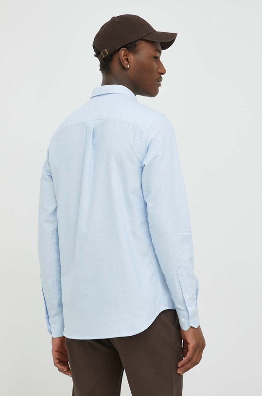 Les Deux koszula bawełniana niebieski LDM410043