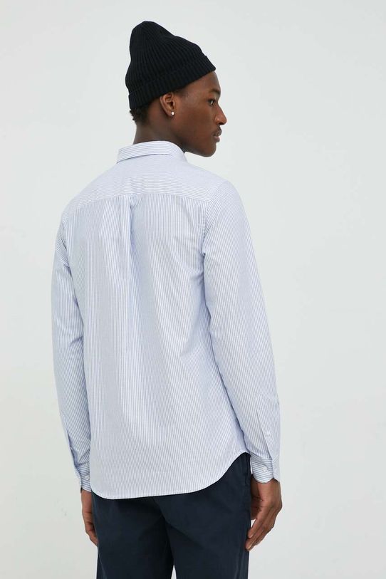 Les Deux koszula bawełniana niebieski LDM410043