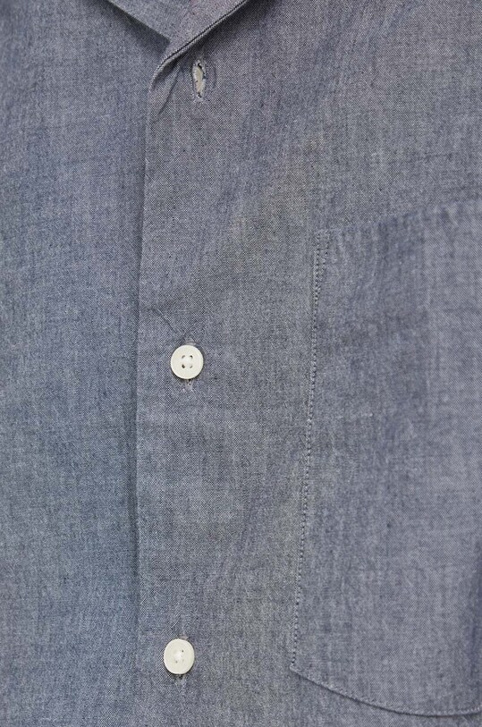 Хлопковая рубашка Marc O'Polo DENIM M64087341054 тёмно-синий