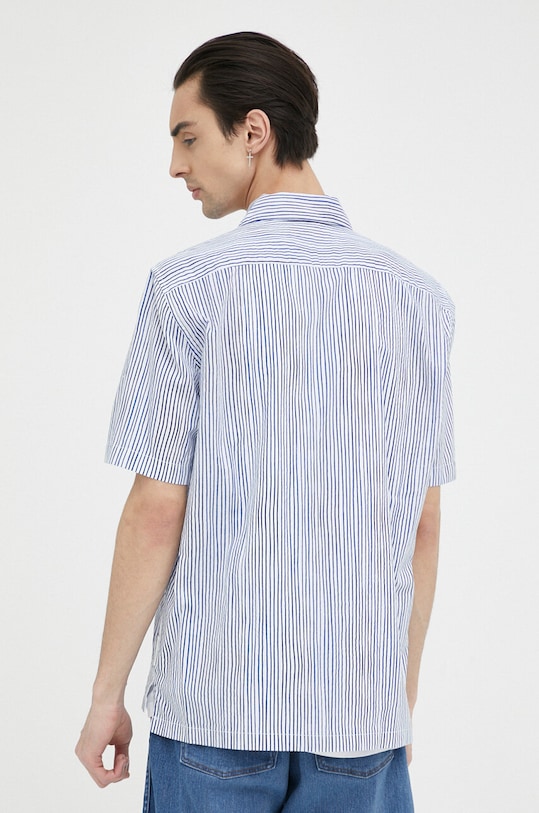 Marc O'Polo koszula bawełniana niebieski M24735441040