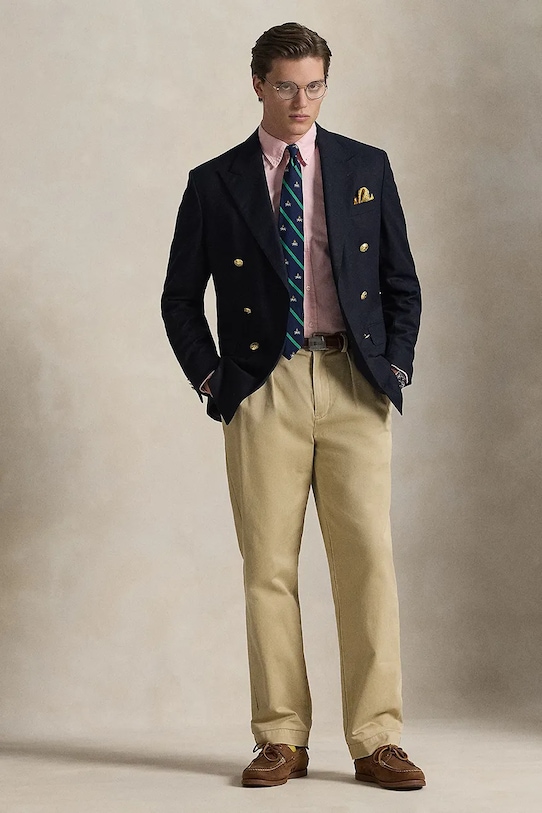 Odzież Polo Ralph Lauren koszula bawełniana 710792041 różowy