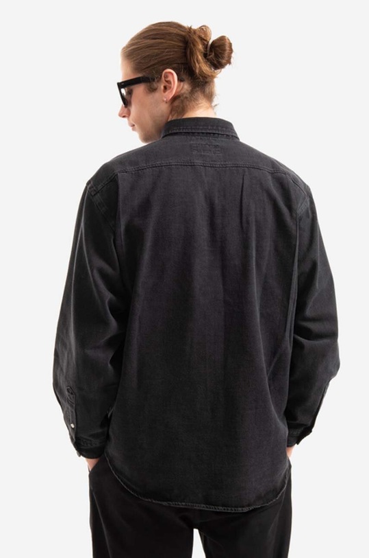Clothing thisisneverthat denim shirt Washed Denim TN221DSHTL01 black