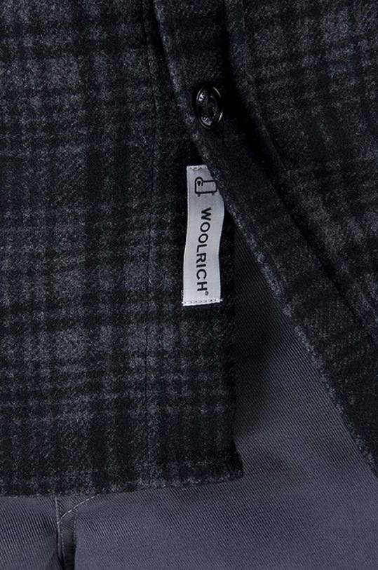 Woolrich wool shirt Alaskan Melton Wool black CFWOOS0051MRUT2355