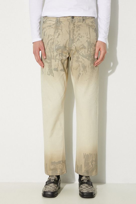 A-COLD-WALL* spodnie Dye Tech beżowy ACWMJS004.