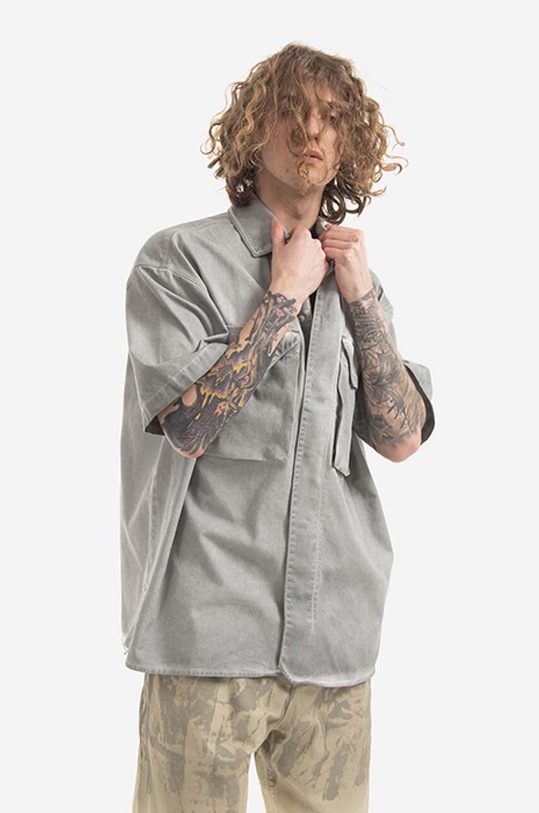 A-COLD-WALL* koszula bawełniana Dye Tech ACWMSH056.