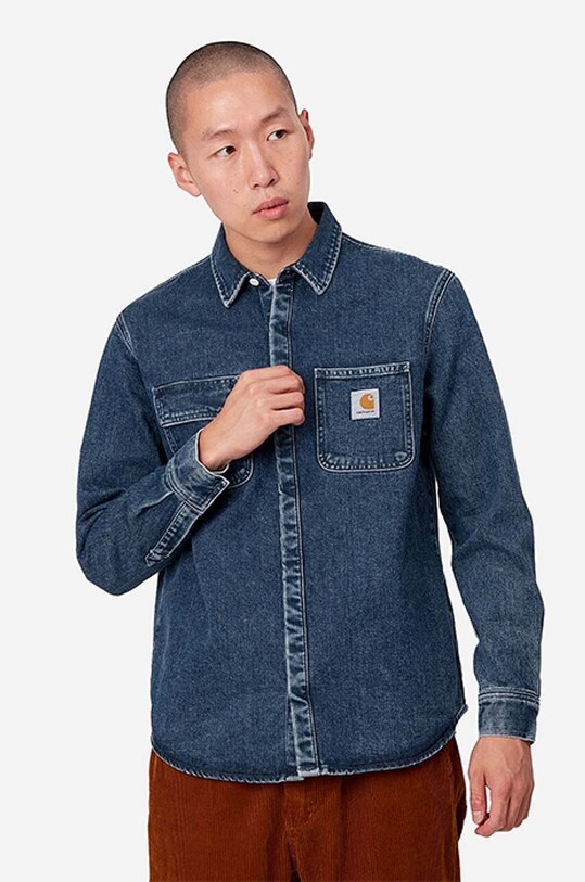 Carhartt WIP cămașă din denim Salinac