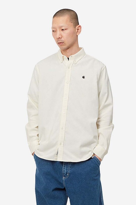 Carhartt WIP camicia in velluto a coste I030580. beige