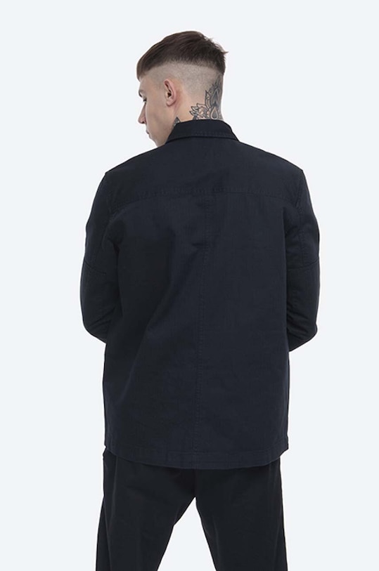 Abbigliamento Wood Wood camicia in cotone Fabian 12035303.5227 nero