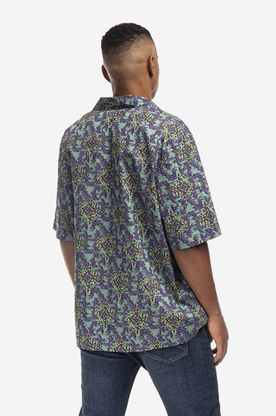 Abbigliamento Wood Wood camicia in cotone Ohan Chateau 12225313.1612 verde