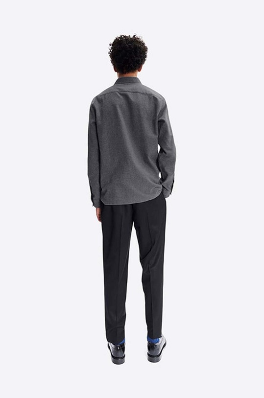 Îmbrăcăminte A.P.C. cămașă din bumbac Chemise Vincent COEUT.H12426 gri