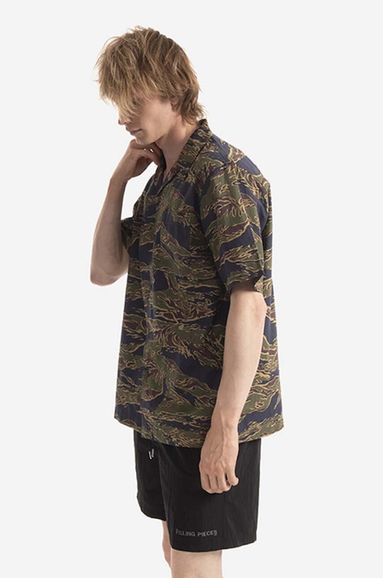 Maharishi cotton shirt Camo 8171.TIGERSTR green