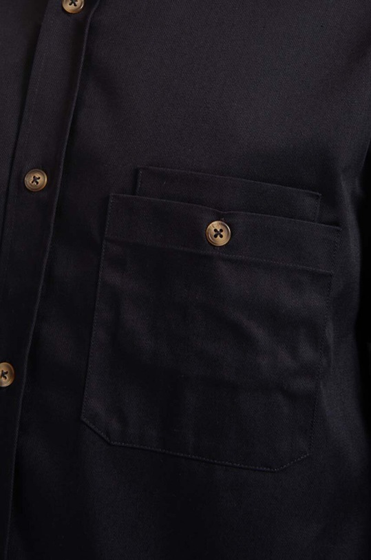 Drôle de Monsieur shirt black SH100.NAVY