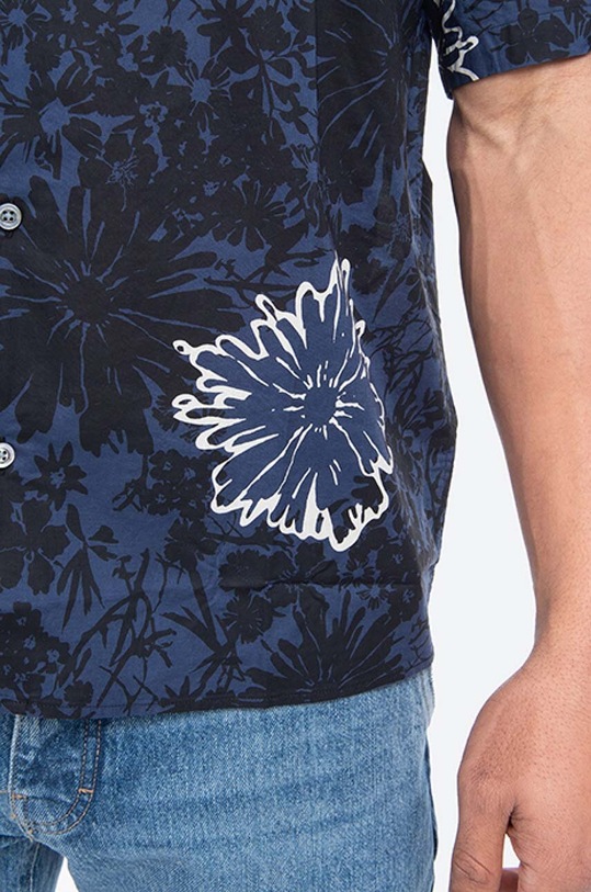 Norse Projects cămașă din bumbac Carsten N40.0517.7169 burgundia