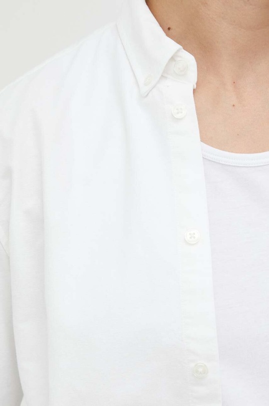 Samsoe Samsoe koszula bawełniana LIAM M00023175 biały