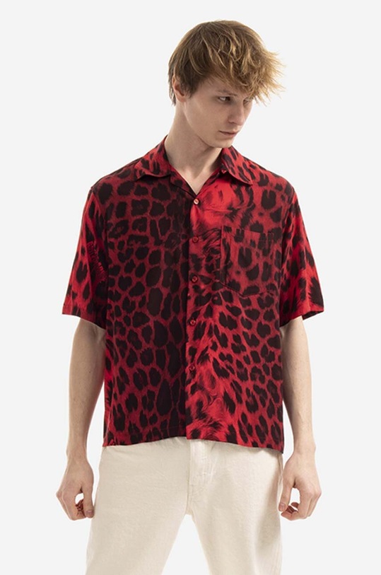 Aries shirt regular red AR40104