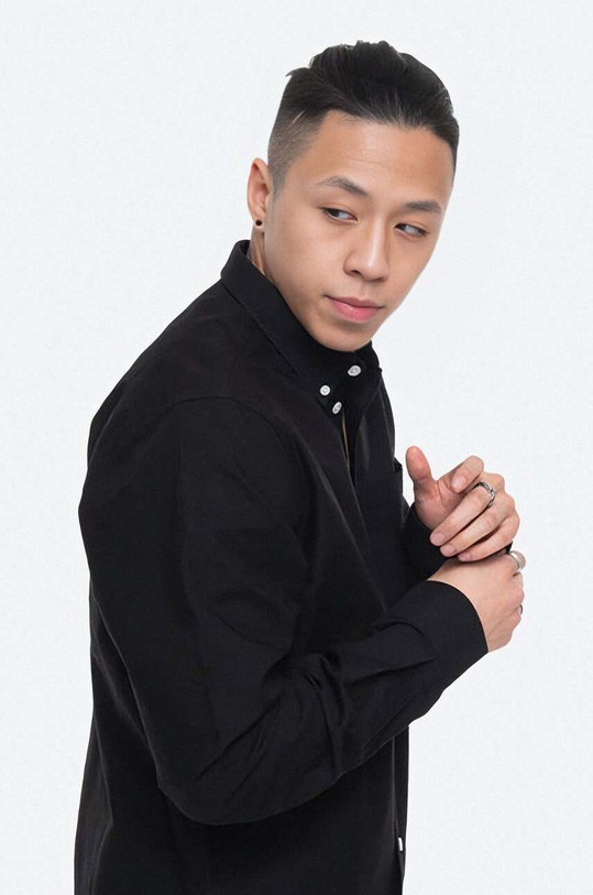 Norse Projects cotton shirt black N40.0456.9999