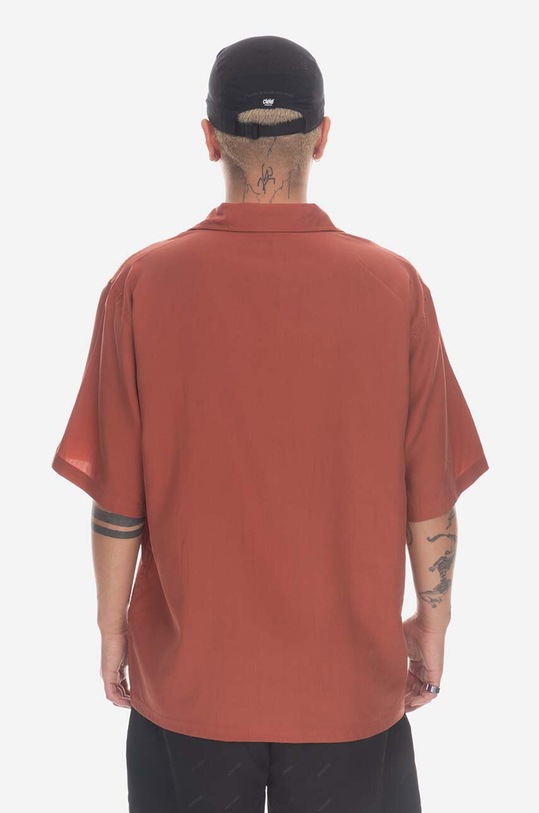 PLEASURES shirt Choices Camp Collar P23SP015 orange AA00