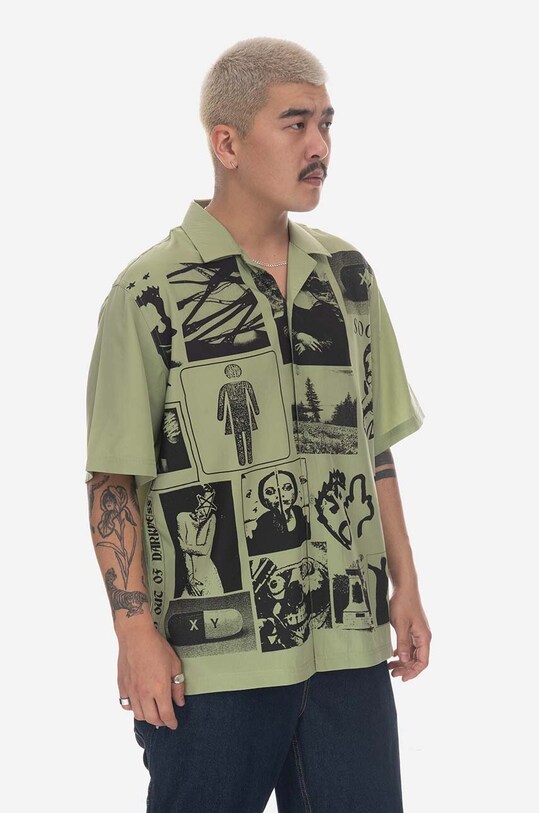 Сорочка PLEASURES Choices Camp Collar P23SP015