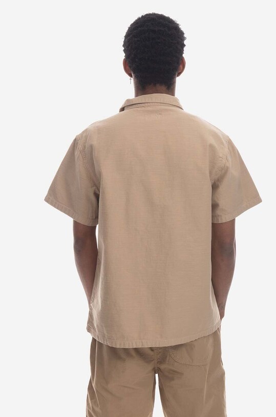 Clothing Stan Ray cotton shirt SS23011KHA beige