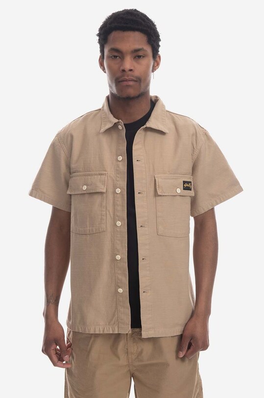 Stan Ray cotton shirt SS23011KHA beige