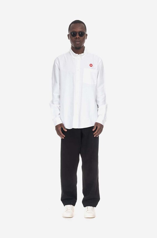 Clothing Wood Wood cotton shirt Tod 10245301.1198 white