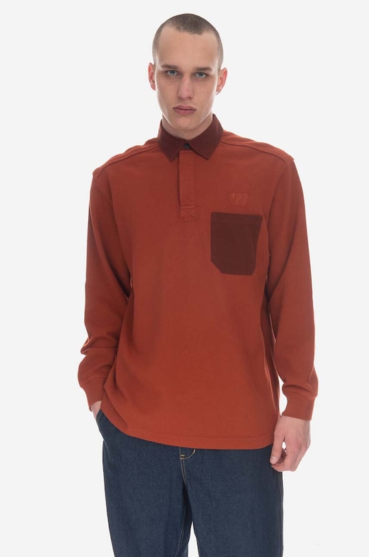 Wood Wood top a maniche lunghe in cotone Brodie Rugby 12245403.2428