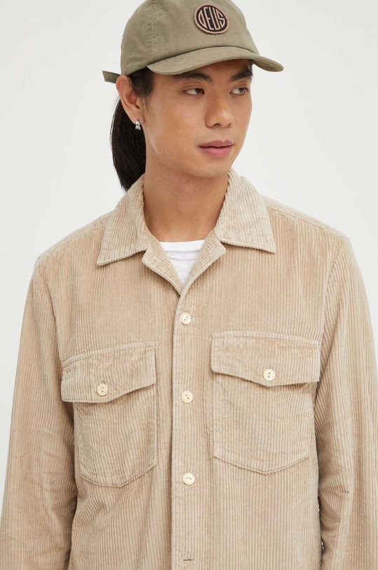 Košile Marc O'Polo béžová M29729074030