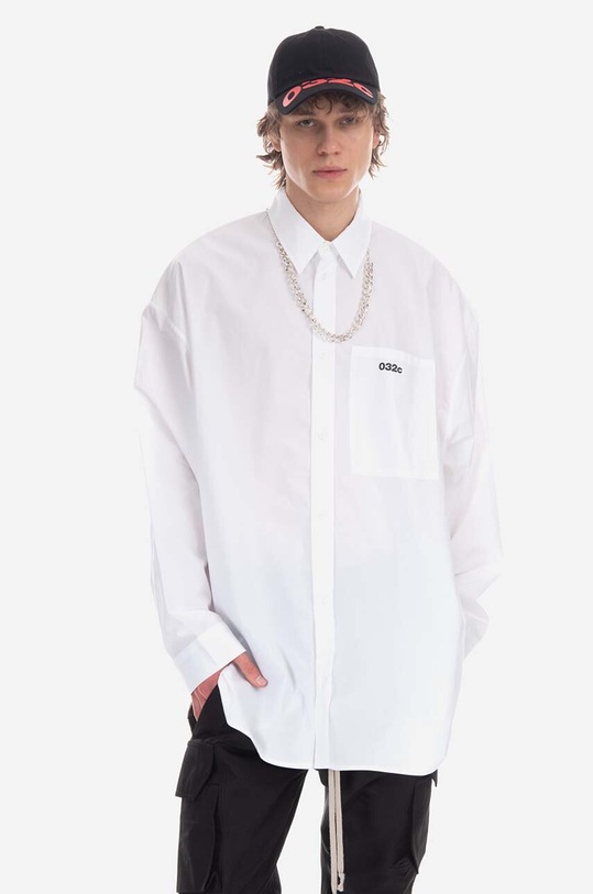 Бавовняна сорочка 032C SS23.W.0021 білий AA00
