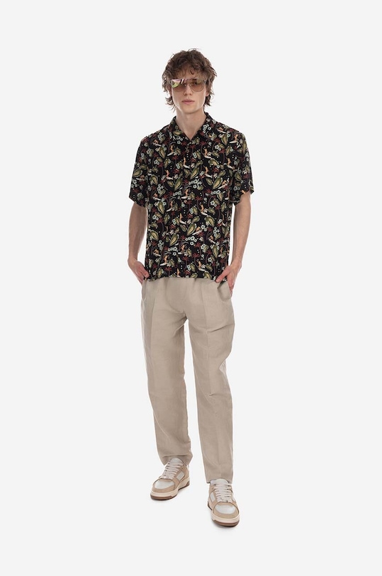 Oblečení Košile A.P.C. Chemisette Lloyd VIAJS.H12495 černá