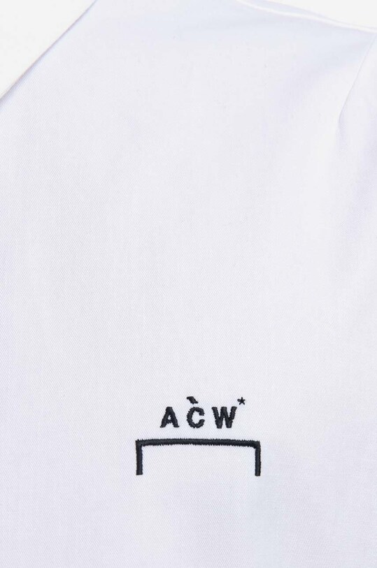 A-COLD-WALL* cămașă din bumbac Pawson Shirt ACWMSH078 alb AA00