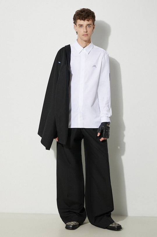 A-COLD-WALL* cotton shirt Pawson Shirt ACWMSH078 white AA00