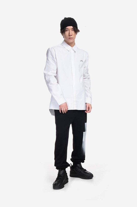 A-COLD-WALL* cămașă din bumbac Pawson Shirt ACWMSH078 alb