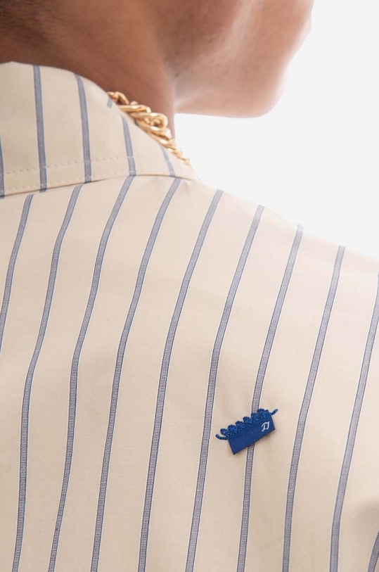 Oblečení Košile Ader Error Long S Shirt BMADSSSH0104ST BMADSSSH0104ST béžová