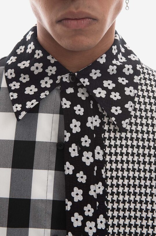 Košile Ader Error Short Sleeve Shirt BMADSSSH0202BK BMADSSSH0202BK