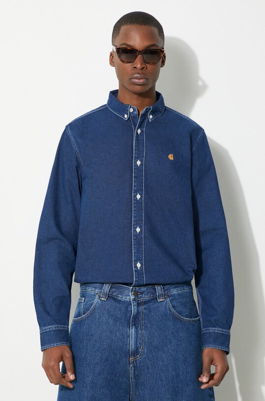 Джинсова сорочка Carhartt WIP Weldon Shirt