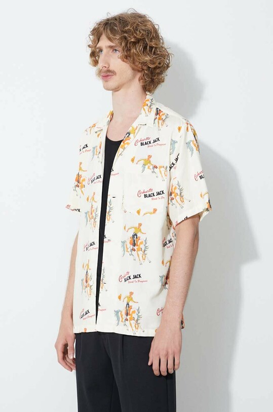 Carhartt WIP shirt Black Jack beige I031659