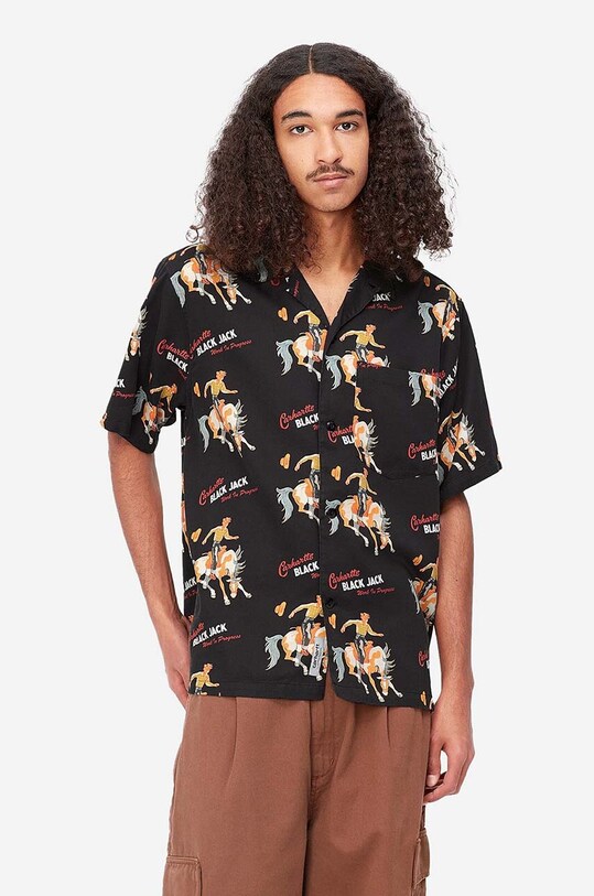 Carhartt WIP koszula Black Jack