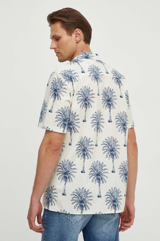 MC2 Saint Barth camasa din bumbac KALEA bej KALE001