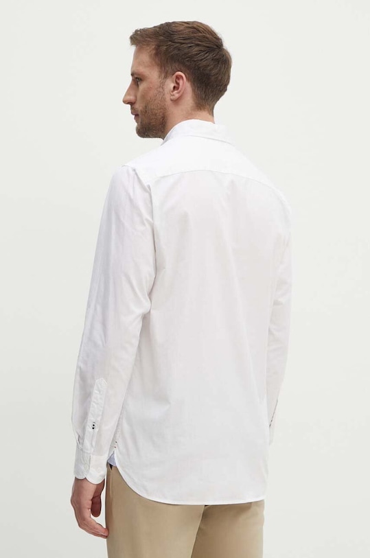 Tommy Hilfiger camasa din bumbac alb MW0MW25035