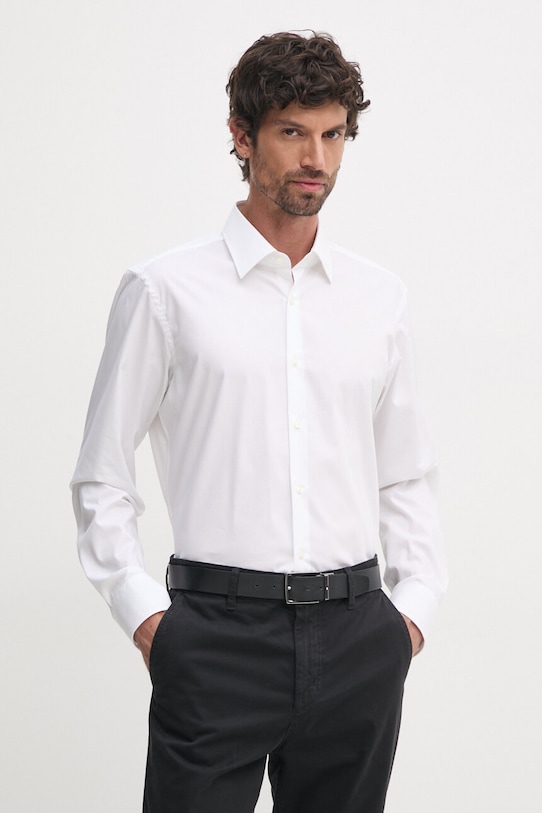 Odzież BOSS koszula 50473265 biały