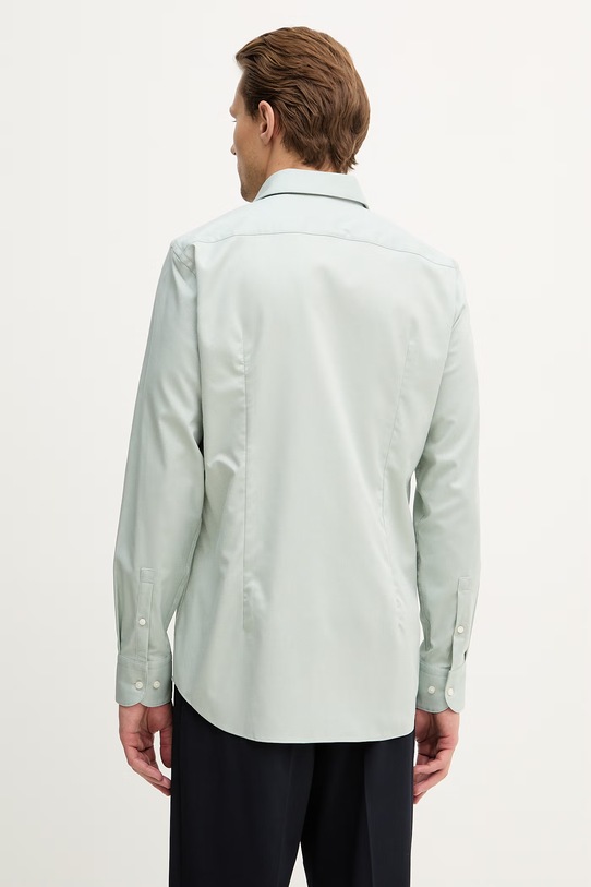 Ρούχα Πουκάμισο BOSS 50490934 πράσινο