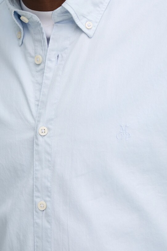 Хлопковая рубашка Marc O'Polo B21726842342 голубой